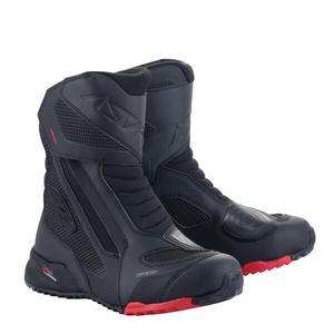 Motorističke čizme Alpinestars RT-7 DRYSTAR crno-crvene