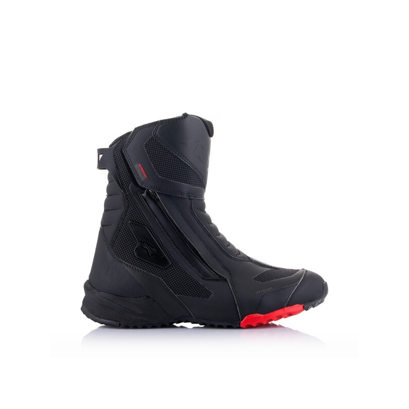 Motorističke čizme Alpinestars RT-7 DRYSTAR crno-crvene