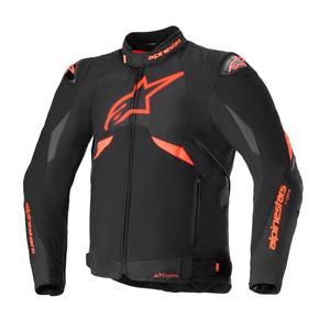 Alpinestars T-GP R 3 DRYSTAR motociklistička jakna crno-fluo crveno-bijela