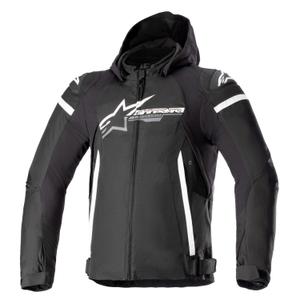 Alpinestars Zaca Vodootporna motociklistička jakna crno-bijela