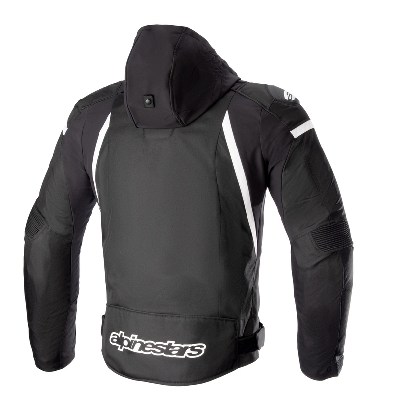 Alpinestars Zaca Vodootporna motociklistička jakna crno-bijela