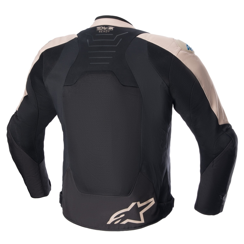 Alpinestars SMX Air motociklistička jakna svijetlo smeđe-crno-plava