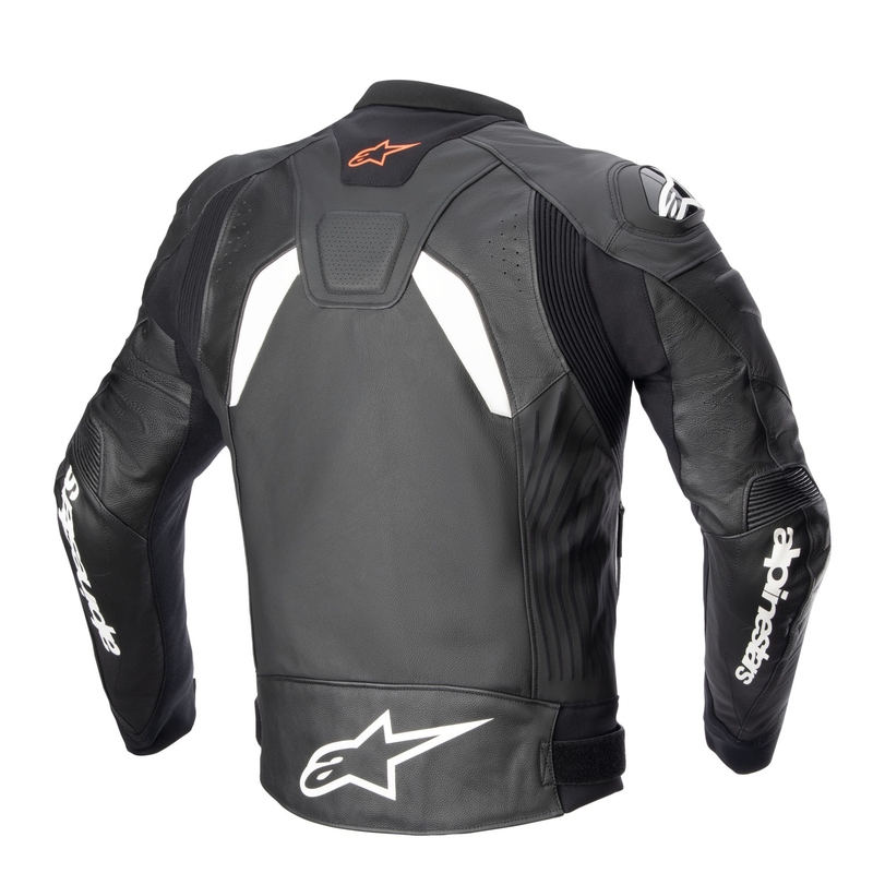 Alpinestars GP PLUS 4 motoristička jakna crno-bijela