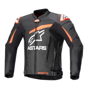 Alpinestars GP PLUS 4 motoristička jakna crno-fluo crveno-bijela