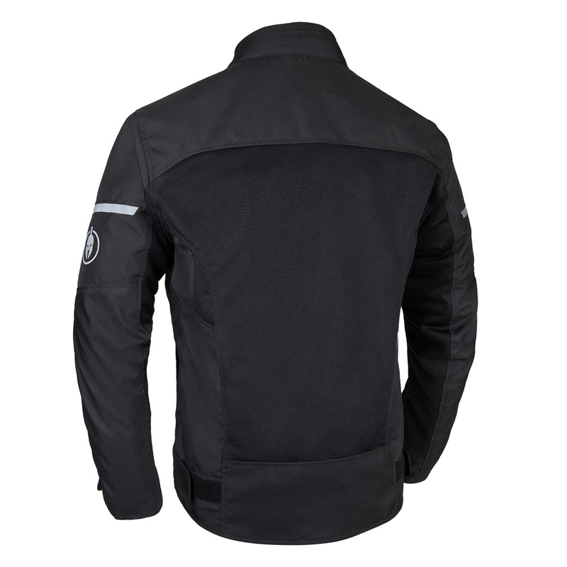 Motociklistička jakna Oxford Spartan Air crna