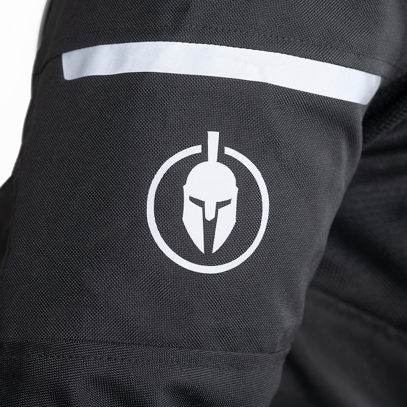 Motociklistička jakna Oxford Spartan Air crna