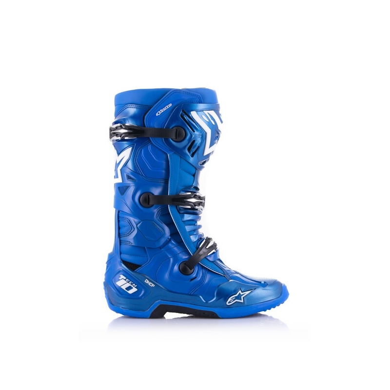 Motorističke čizme Alpinestars Tech 10 plavo-crno-bijele