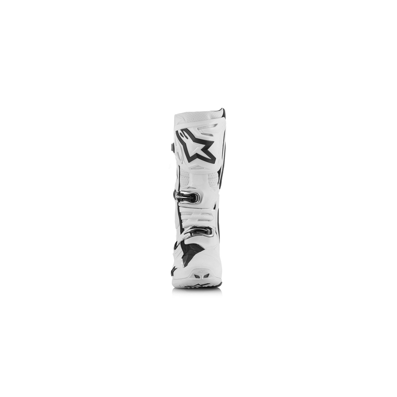 Alpinestars Tech 10 Supervented motociklističke čizme perforirane bijele