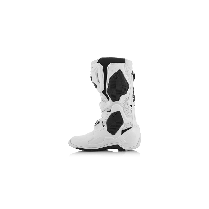 Alpinestars Tech 10 Supervented motociklističke čizme perforirane bijele