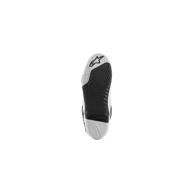 Alpinestars Tech 10 Supervented motociklističke čizme perforirane bijele