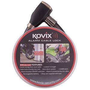 Kabelska brava sa alarmom KOVIX KWL24-110