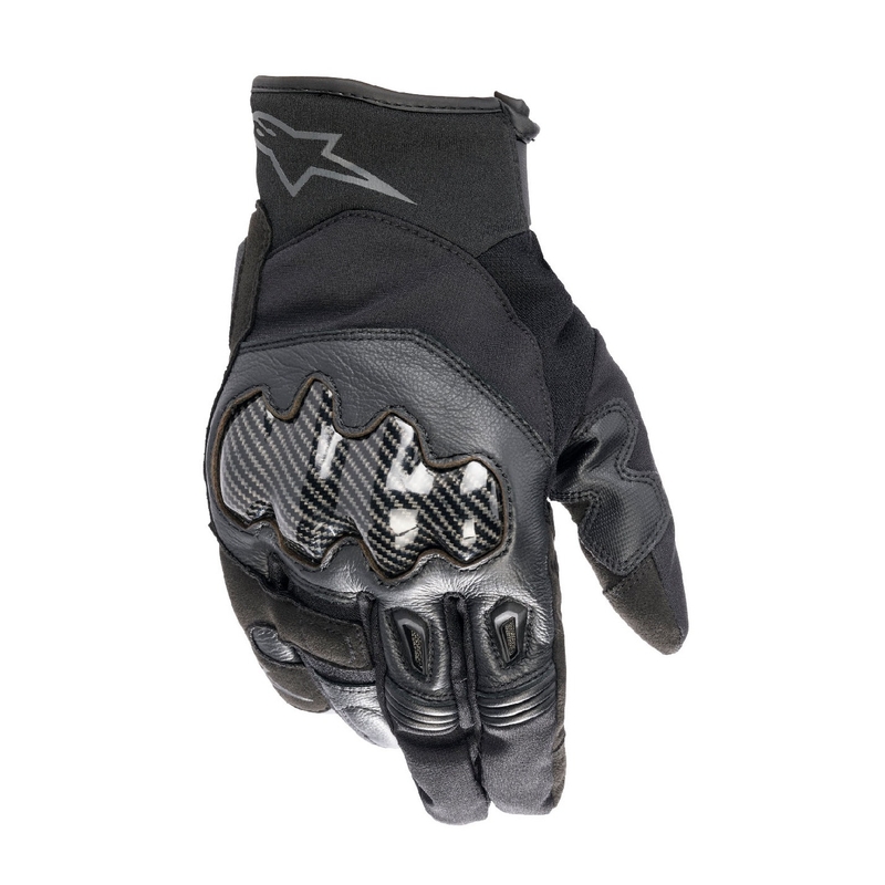 Alpinestars SMX-1 Drystar moto rukavice crno-crne
