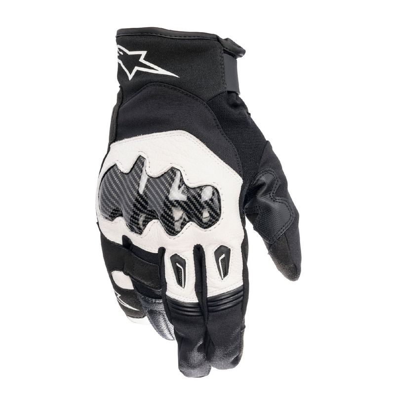 Alpinestars SMX-1 Drystar motociklističke rukavice crno-bijele