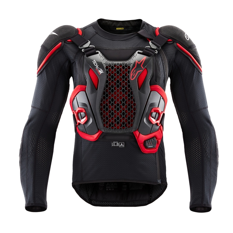 Alpinestars TECH-AIR®OFF-ROAD system airbag prsluk crno-crveni