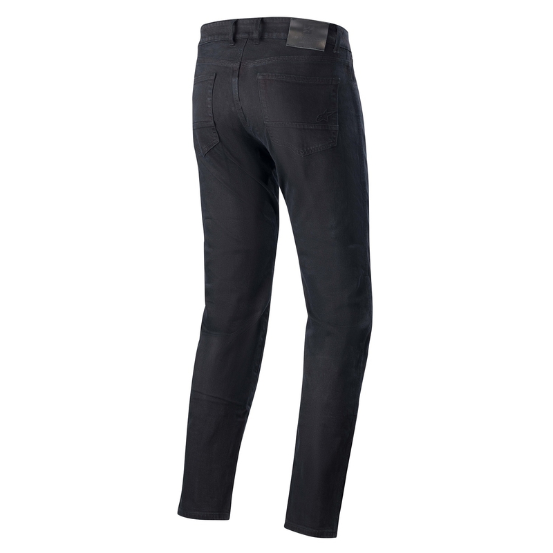 Motorističke traperice Alpinestars Radon Relaxed Fit Denim plavo-crne