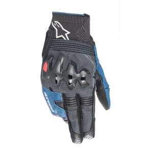 Alpinestars Morph Sport motociklističke rukavice crno-sivo-plavo-crvene