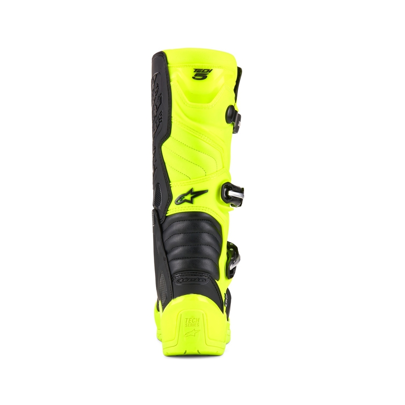Alpinestars Tech 5 motociklističke čizme fluo žuto-crne