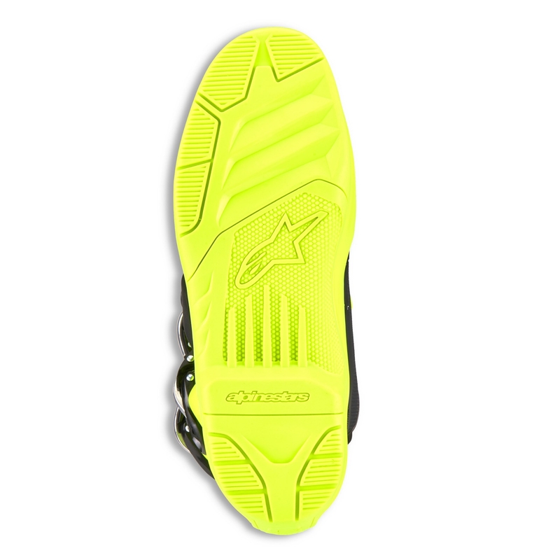Alpinestars Tech 5 motociklističke čizme fluo žuto-crne