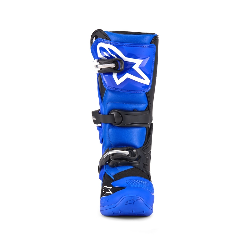 Alpinestars Tech 7 S dječje motociklističke čizme plavo-bijelo-crne