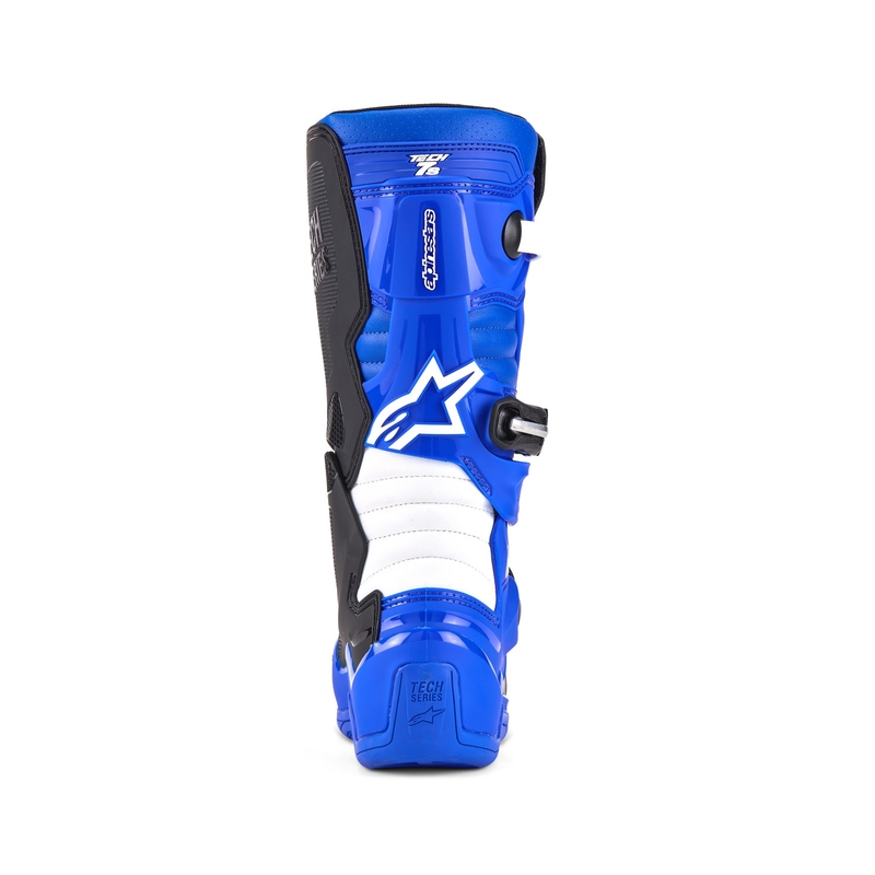 Alpinestars Tech 7 S dječje motociklističke čizme plavo-bijelo-crne