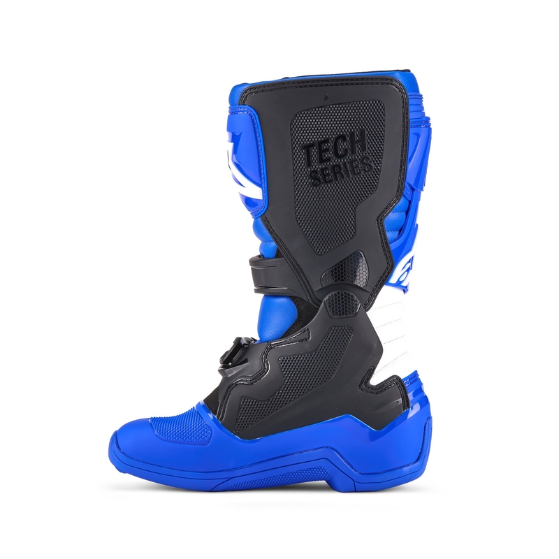 Alpinestars Tech 7 S dječje motociklističke čizme plavo-bijelo-crne