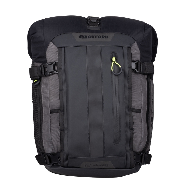 Moto torba za suvozačevo sjedalo Oxford Atlas T-30 Advanced Tourpack 30 l siva