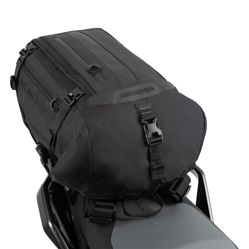 Motociklistička torba Oxford Atlas B-20 Advanced Backpack 20 l crna