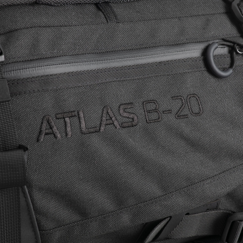 Motociklistička torba Oxford Atlas B-20 Advanced Backpack 20 l crna