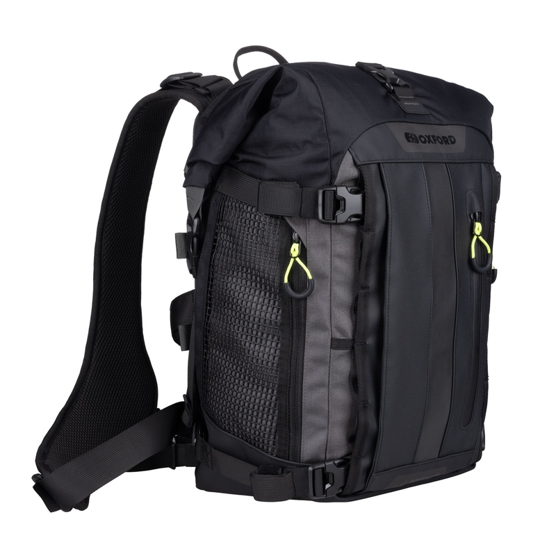 Motociklistička torba Oxford Atlas B-20 Advanced Backpack 20 l siva