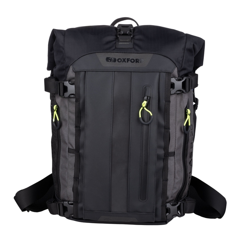 Motociklistička torba Oxford Atlas B-20 Advanced Backpack 20 l siva