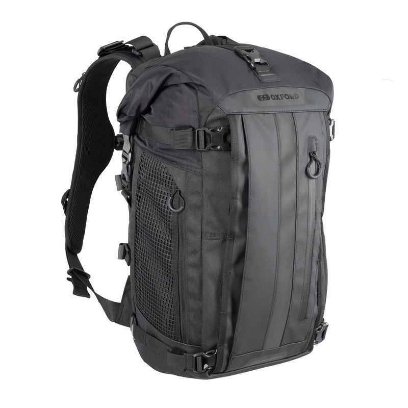 Motociklistička torba Oxford Atlas B-30 Advanced Backpack 30 l siva