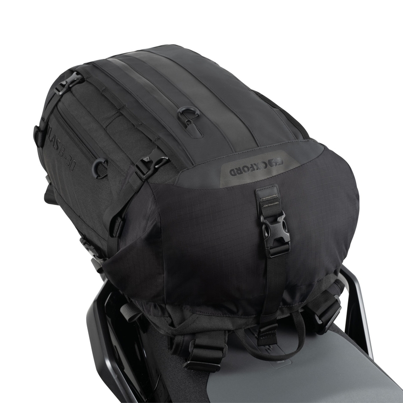Motociklistička torba Oxford Atlas B-30 Advanced Backpack 30 l siva