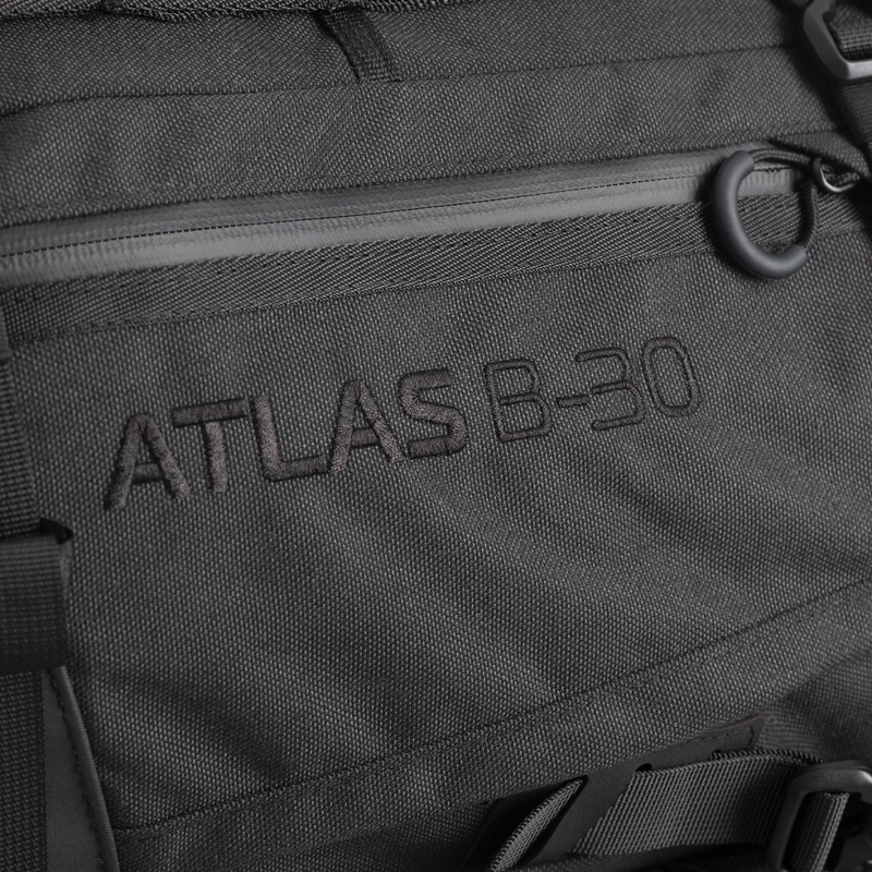 Motociklistička torba Oxford Atlas B-30 Advanced Backpack 30 l siva