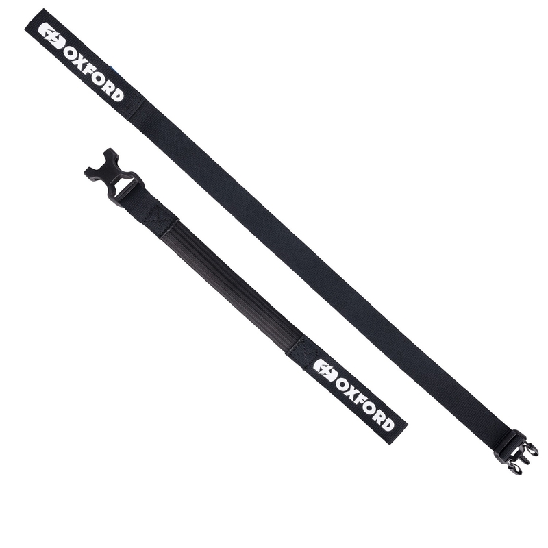 Trake za prtljagu Oxford Atlas B-Clip 2 kom crne 26 mm x 2 m