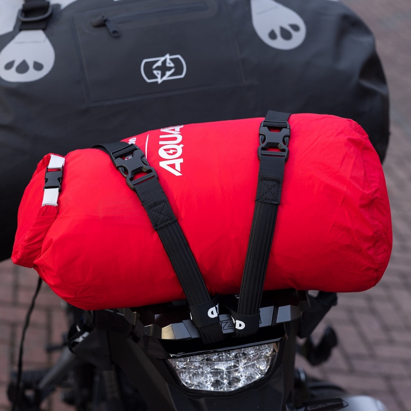 Trake za prtljagu Oxford Atlas B-Clip 2 kom crne 26 mm x 1,2 m