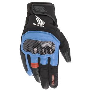 Alpinestars SMX Z Drystar Honda moto rukavice svijetlo sivo-crno-plavo-crveno