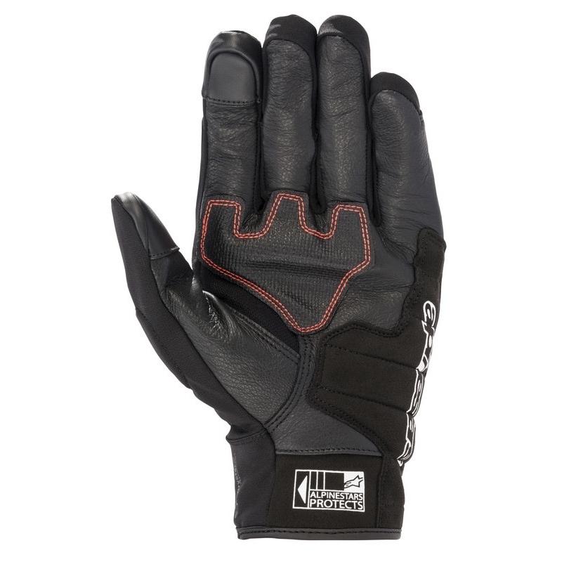 Alpinestars SMX Z Drystar Honda moto rukavice svijetlo sivo-crno-plavo-crveno