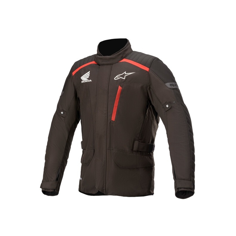Motociklistička jakna Alpinestars Gravity Drystar Honda kolekcija crno-crvena