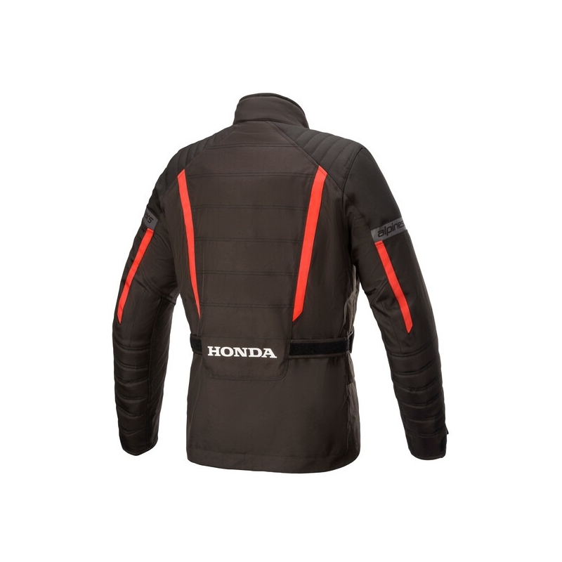 Motociklistička jakna Alpinestars Gravity Drystar Honda kolekcija crno-crvena