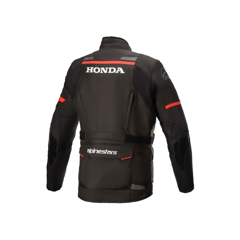 Motociklistička jakna Alpinestars Andes Drystar TECH-AIR 5 kompatibilna Honda Collection crno-crvena