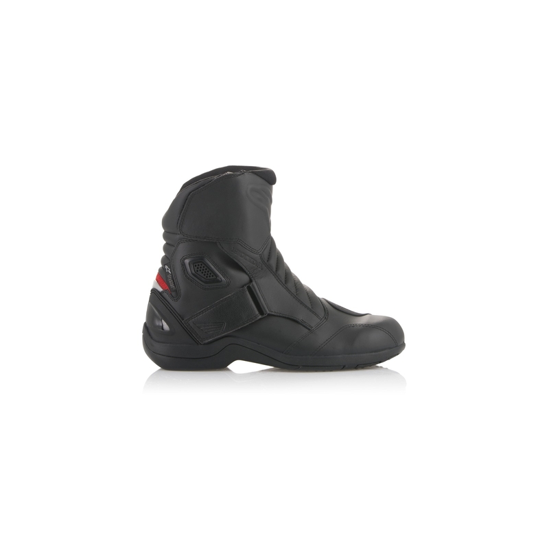 Motorističke čizme Alpinestars New Land Drystar Honda Collection crno-crvene
