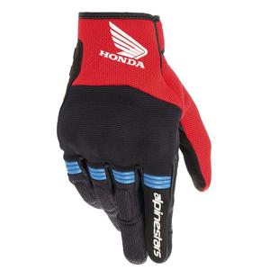 Motorističke rukavice Alpinestars Copper Honda kolekcija 2025 crno-crveno-plave