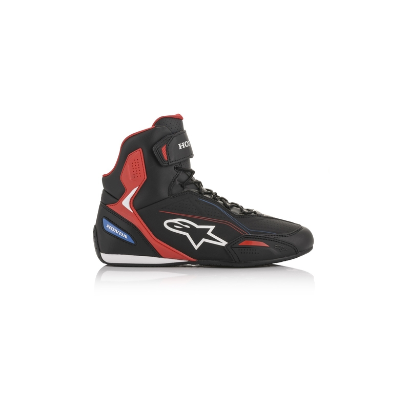 Motorističke čizme Alpinestars Faster-3 Honda kolekcija crno-crveno-plave