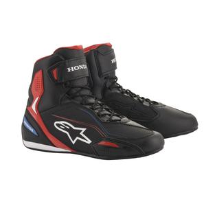 Motorističke čizme Alpinestars Faster-3 Honda kolekcija crno-crveno-plave