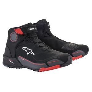 Motorističke čizme Alpinestars CR-X Drystar Honda Collection crno-crveno-sive