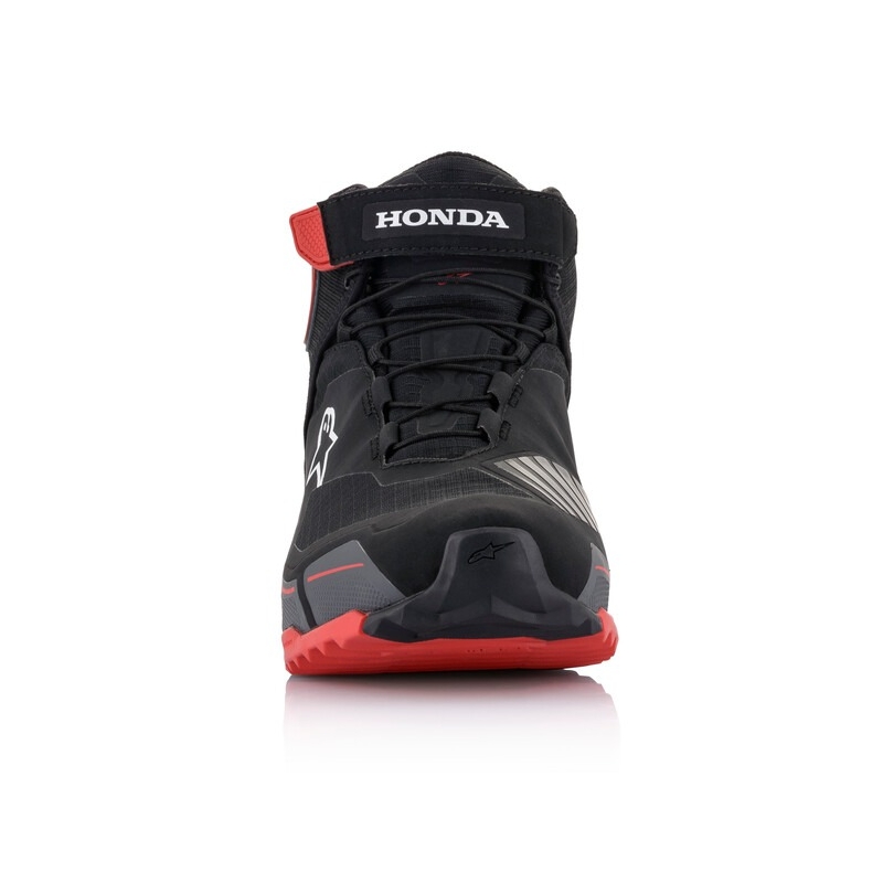 Motorističke čizme Alpinestars CR-X Drystar Honda Collection crno-crveno-sive