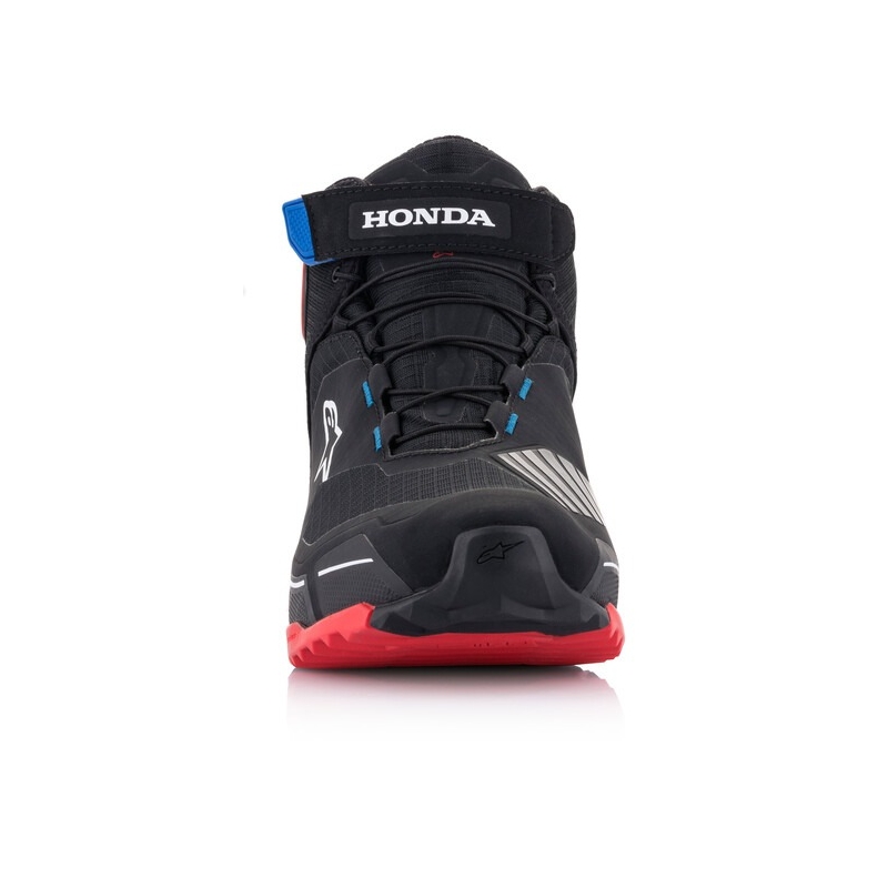 Motorističke čizme Alpinestars CR-X Drystar Honda Collection crno-crveno-plave