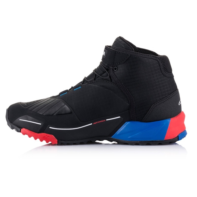 Motorističke čizme Alpinestars CR-X Drystar Honda Collection crno-crveno-plave