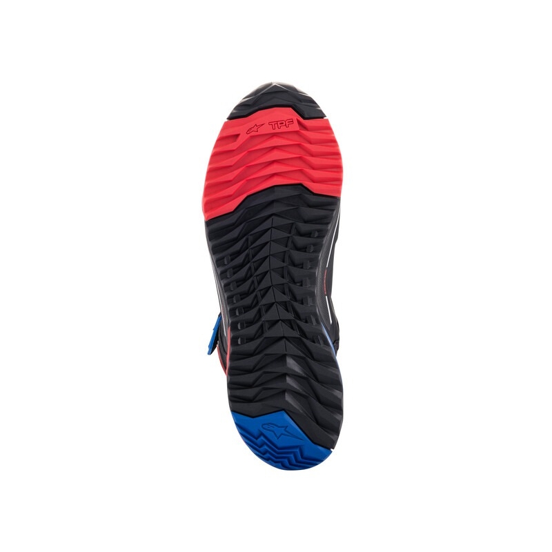 Motorističke čizme Alpinestars CR-X Drystar Honda Collection crno-crveno-plave