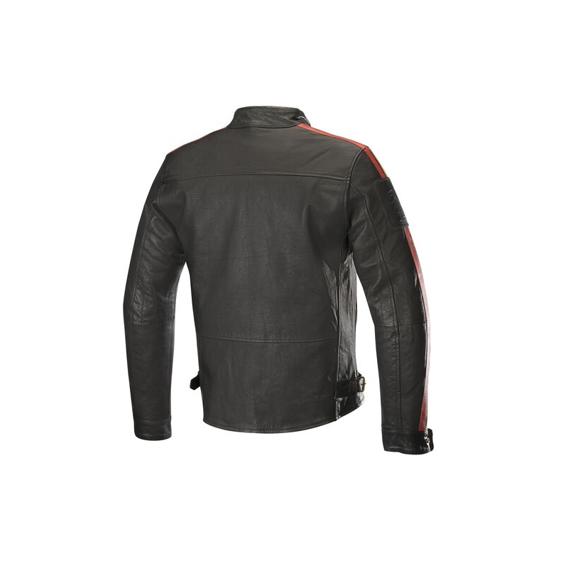 Alpinestars Charlie Honda motociklistička jakna crno-krem-crvena kolekcija